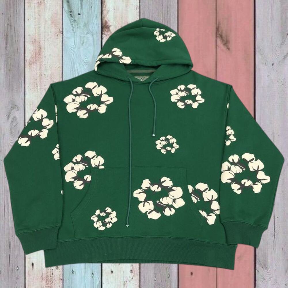 Classic Men's Denim Tears Hoodie Green